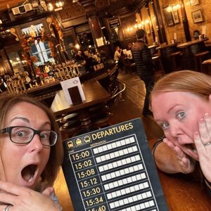 Team discovering answers on their adventure