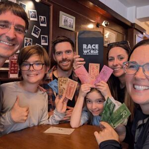 Solve the challenges to unlocked the Race in Edinburgh's West End