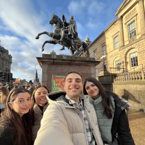 Compete on the team building adventure in Edinburgh